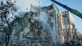 Žrtva napada na Kijev